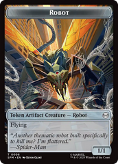 Food // Robot Double-Sided Token [Marvel's Spider-Man Tokens] | Odin's Place