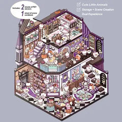 Studio Art Moodioma Kawaii Sticker Story Scene Kit | Odin's Place