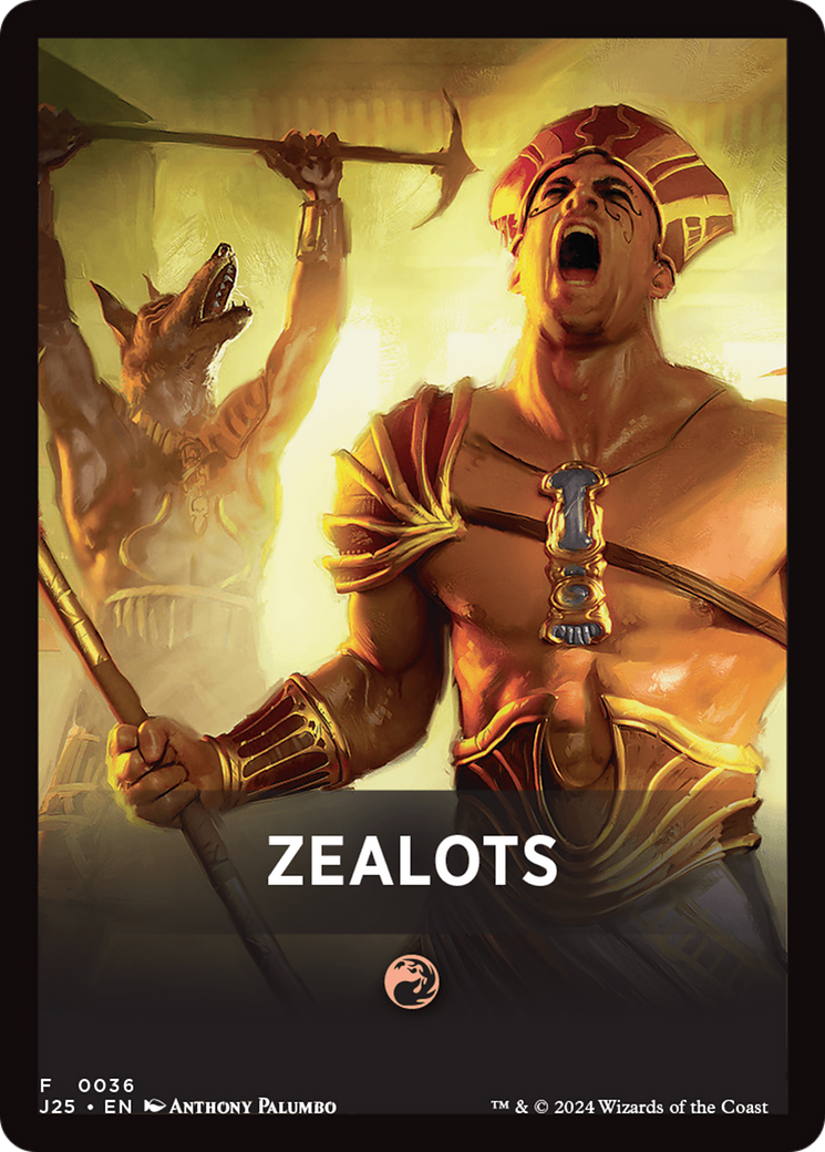 Zealots Theme Card [Foundations Jumpstart Front Cards] | Odin's Place
