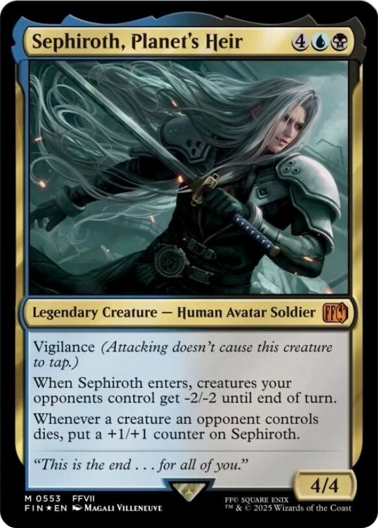 Sephiroth, Planet's Heir [FINAL FANTASY] | Odin's Place