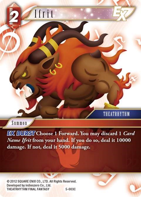 Ifrit EX [Opus V] | Odin's Place