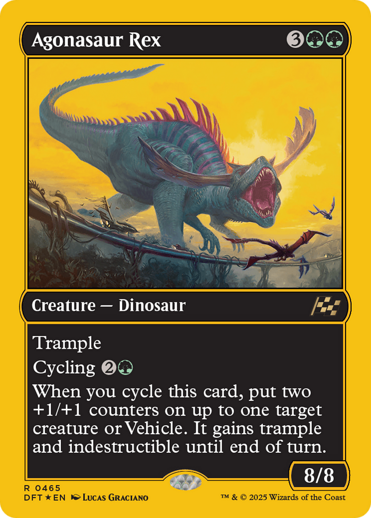 Agonasaur Rex (First-Place Foil) [Aetherdrift] | Odin's Place