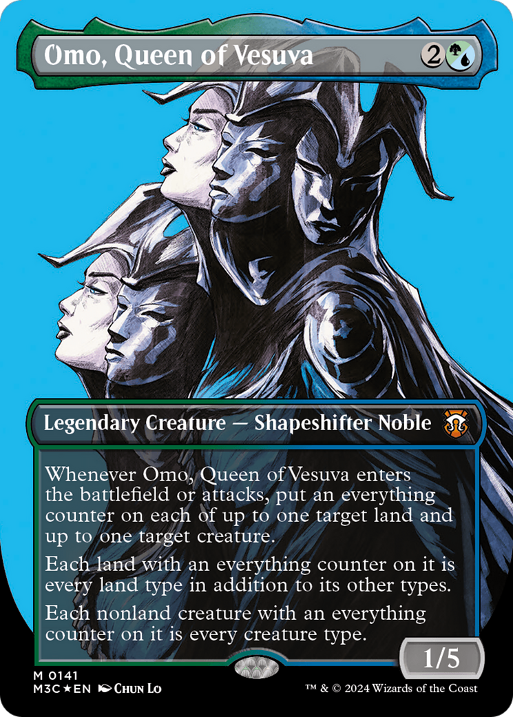 Omo, Queen of Vesuva (Display Commander) [Modern Horizons 3 Commander] | Odin's Place