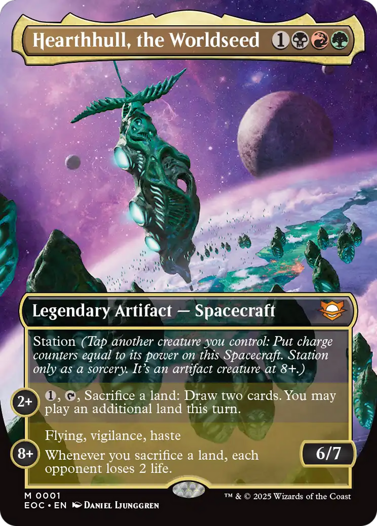 Hearthhull, the Worldseed (Borderless) [Edge of Eternities Commander] | Odin's Place