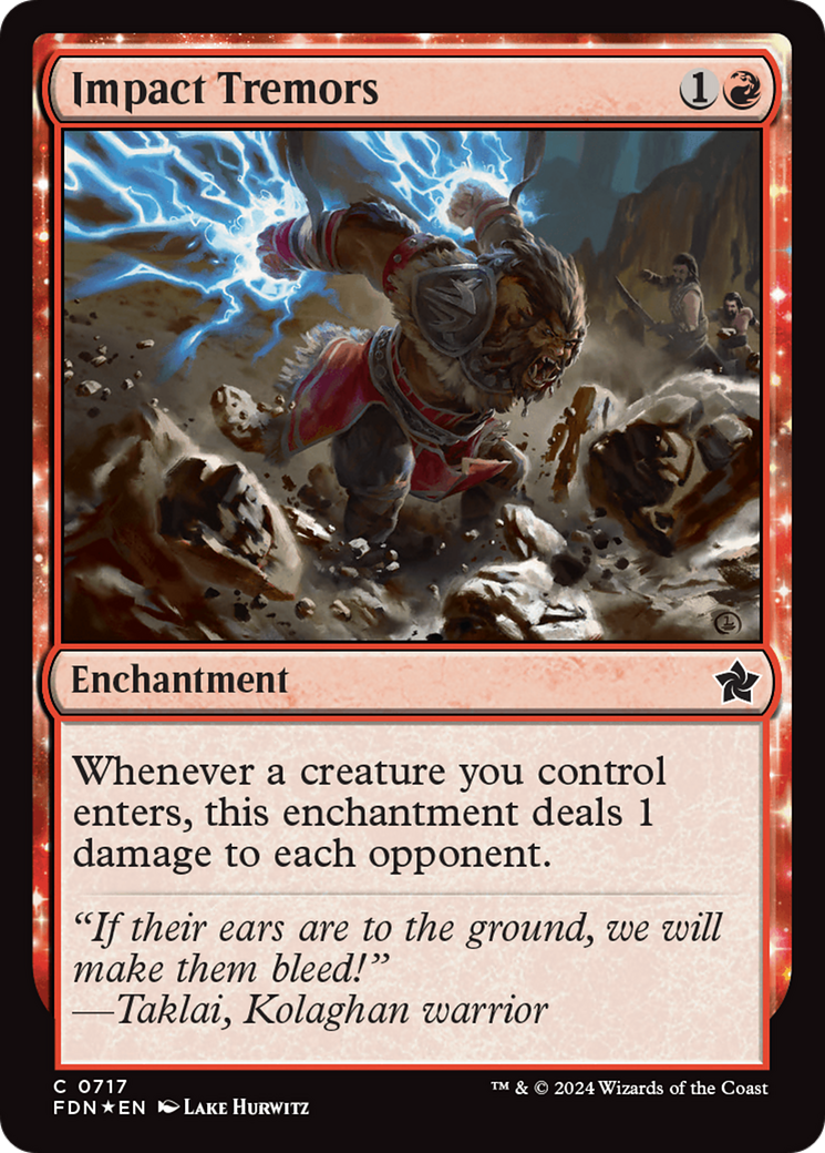 Impact Tremors [Foundations] | Odin's Place