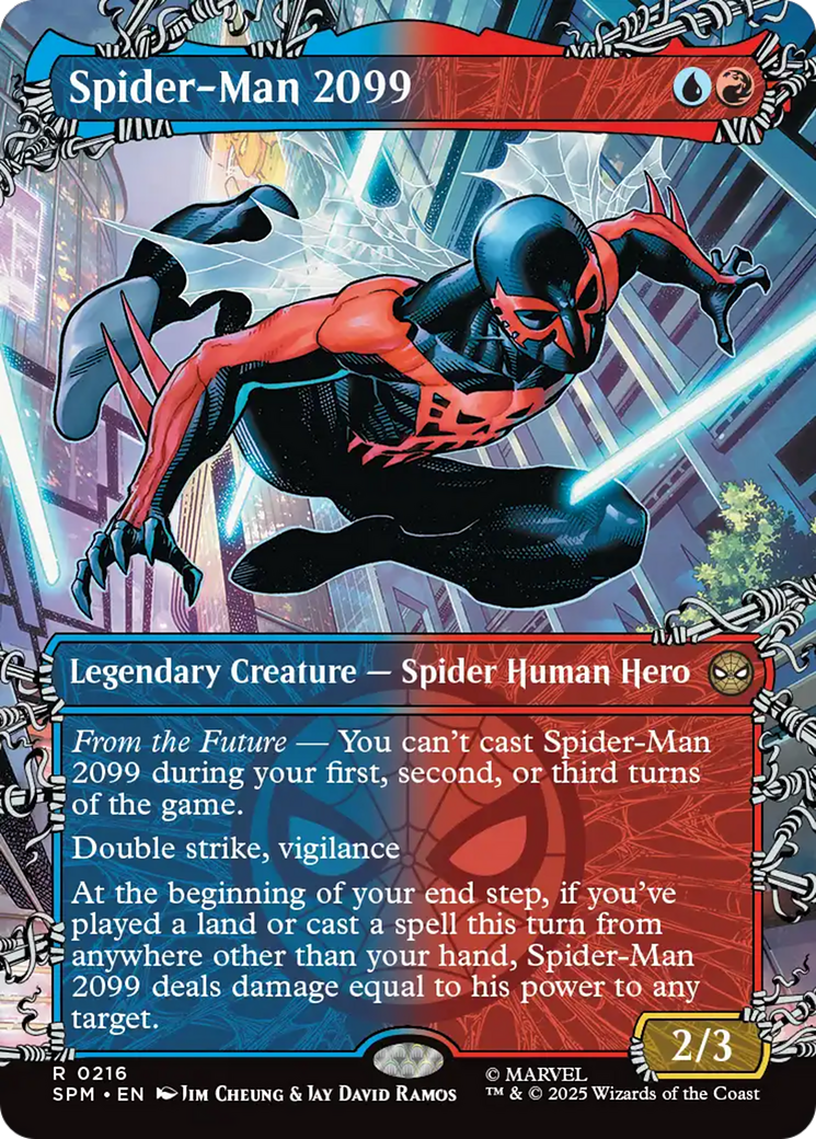 Spider-Man 2099 (0216) (Borderless) [Marvel's Spider-Man] | Odin's Place