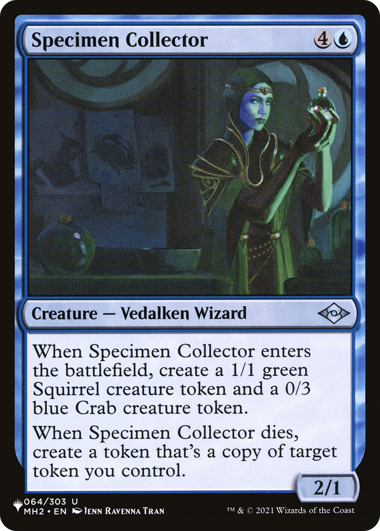 Specimen Collector [The List] | Odin's Place