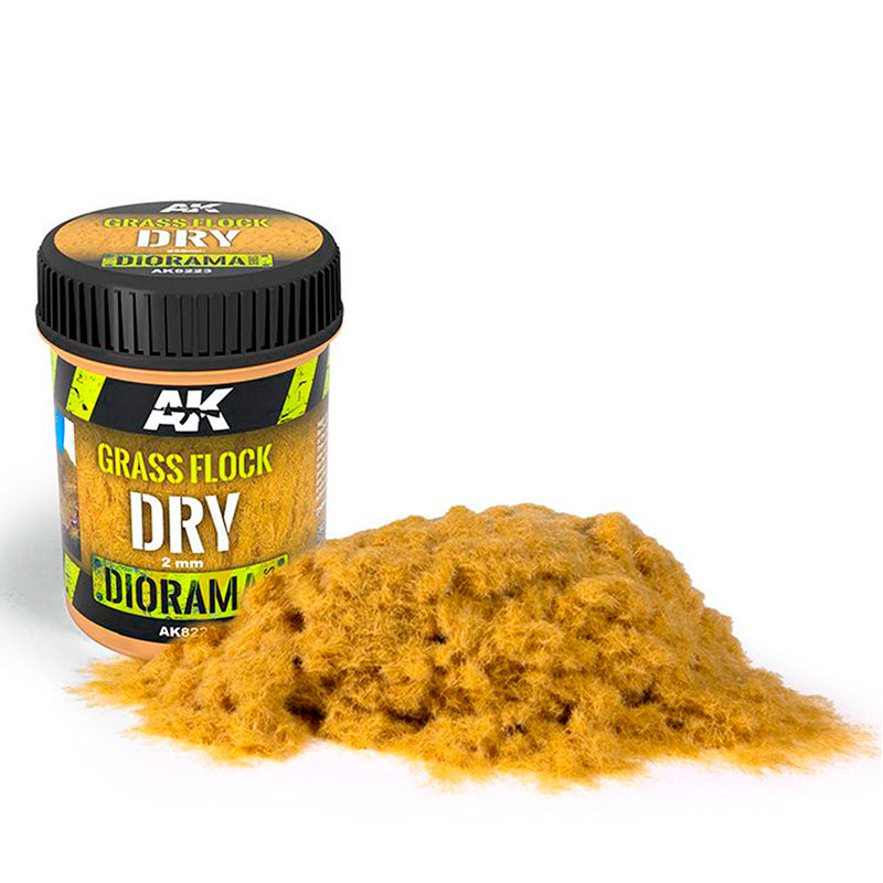 AK Interactive: Grass Flock 2mm - Dry | Odin's Place