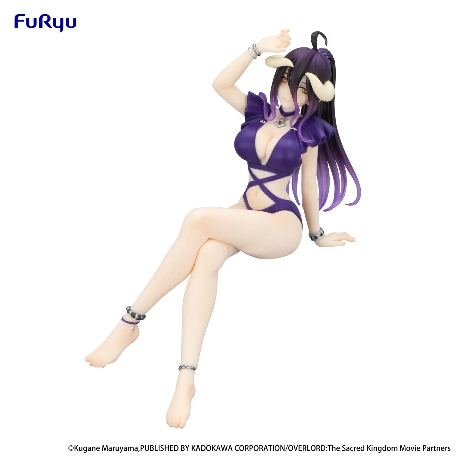 Overlord Noodle Stopper Figure Albedo Swimsuit Dark Purple Color Ver. | Odin's Place
