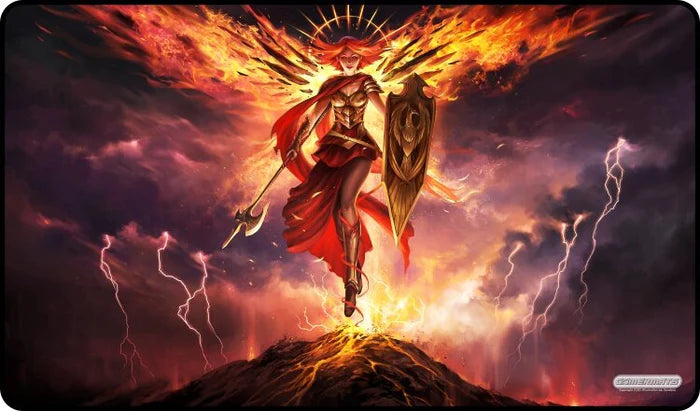 Gamer Mats Playmat: Angel of the Mountain Stitched | Odin's Place