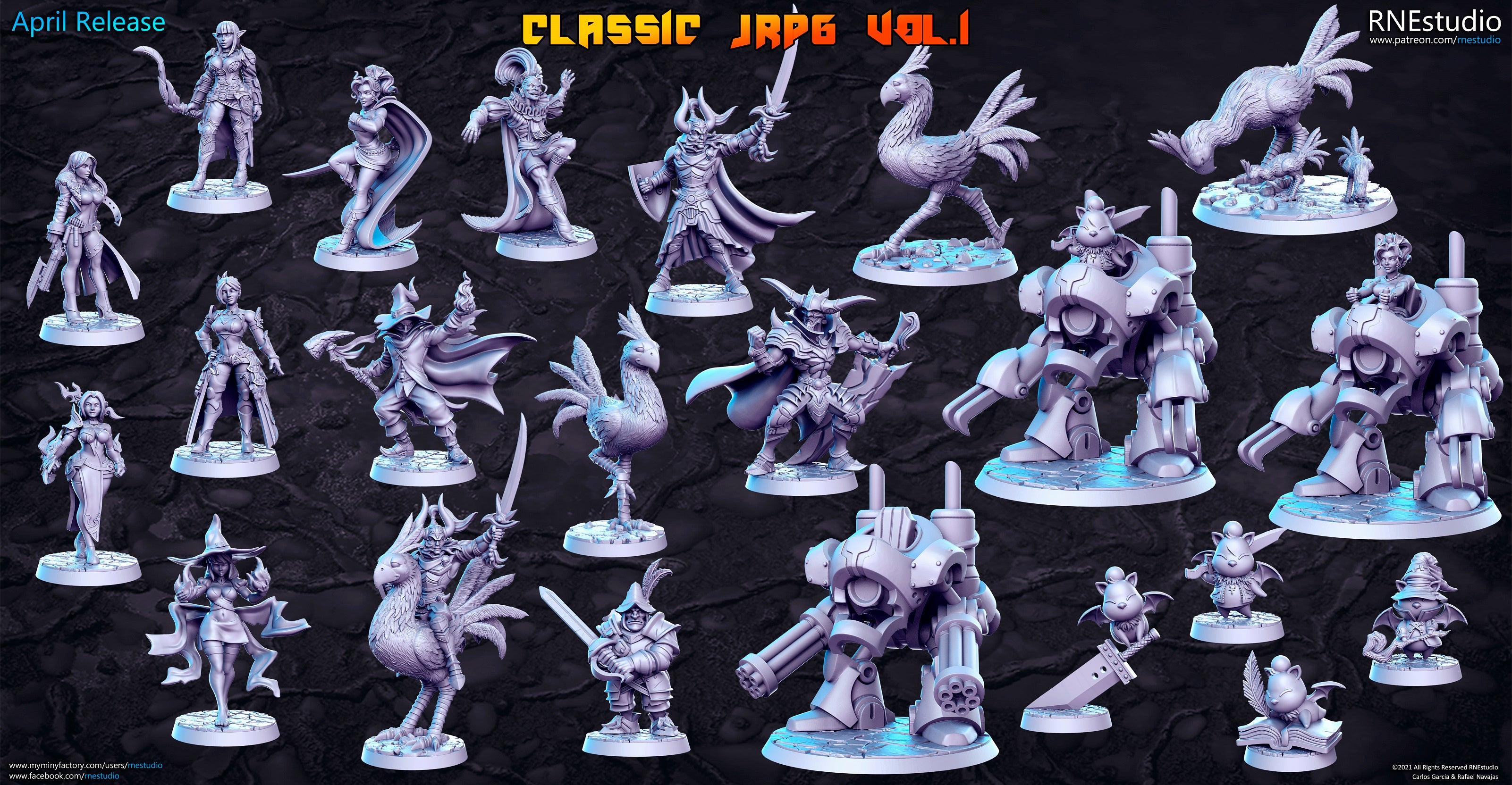 Dragon's Lair Printed Mini: Classic JRPG 1 Set | Odin's Place