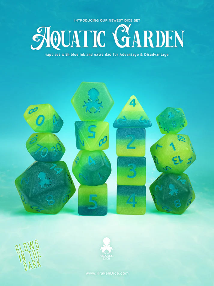 Kraken Dice - Glow In the Dark Sets | Odin's Place