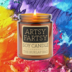 The Burlap Bag Candles Assorted Scents | Odin's Place