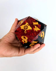 NTSD Ashardalon's Treasure | Sharp Edge 95mm D20 Chonk | Odin's Place