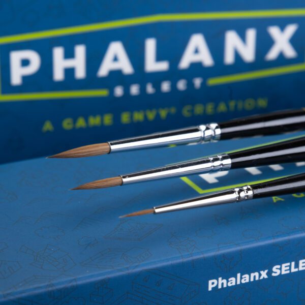 Game Envy Phalanx SELECT Kolinsky Sable 3-Brush Set | Odin's Place