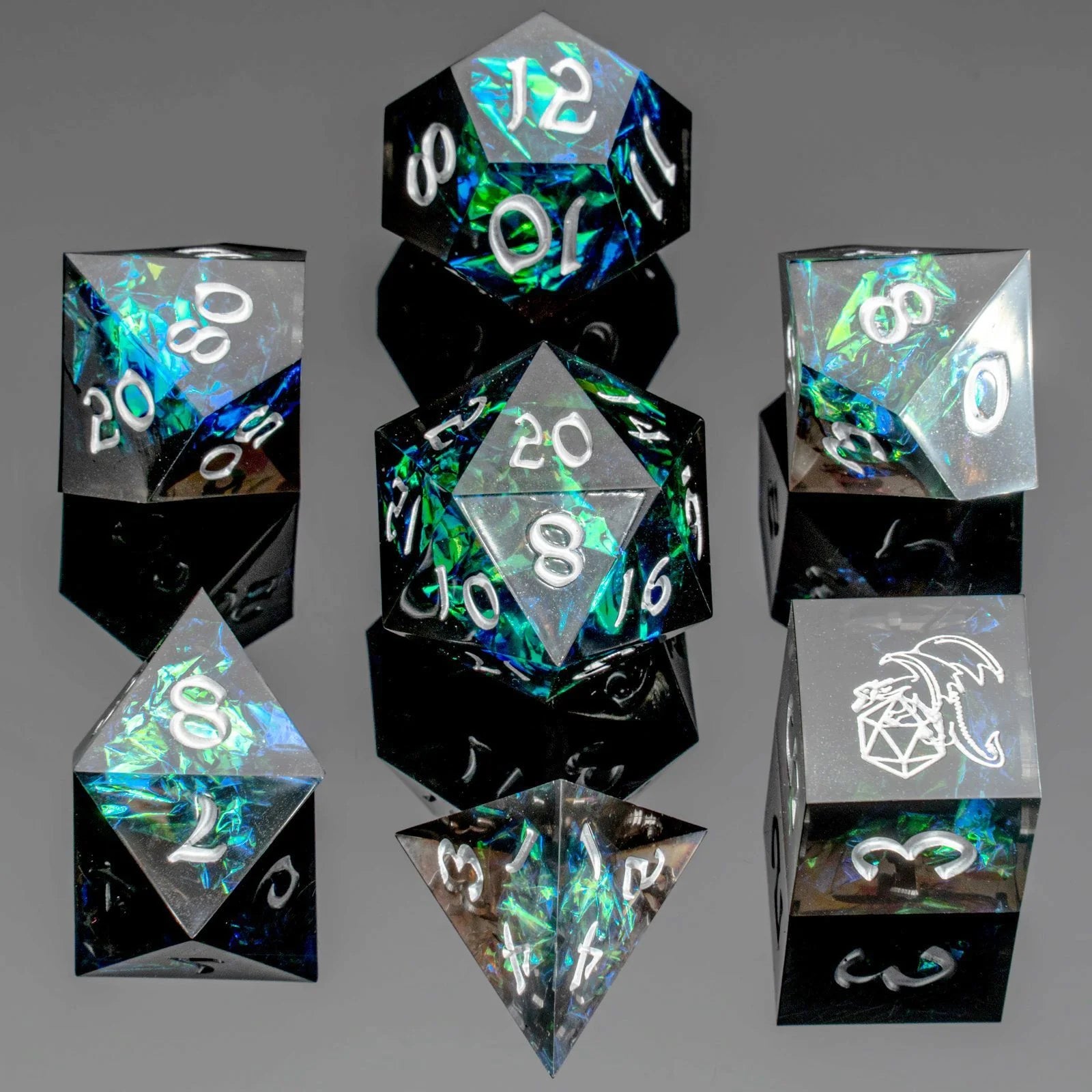 HYMGHO - Captured Magic Hand Sanded Sharp Edge Resin - Assorted Colors | Odin's Place