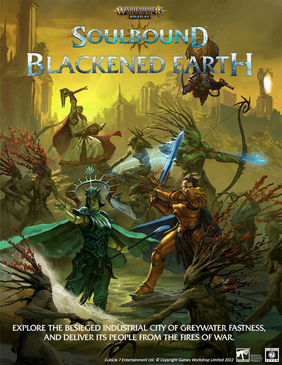 Warhammer Age of Sigmar - Soulbound RPG - Blackened Earth | Odin's Place