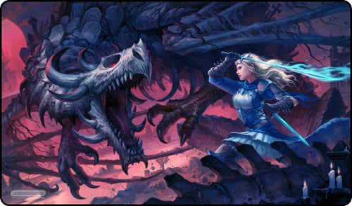 Gamer Mats Playmat: Blue Bone Dragon | Odin's Place