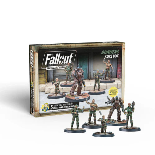 Fallout Wasteland Warfare: Creatures - Gunners Core Box | Odin's Place