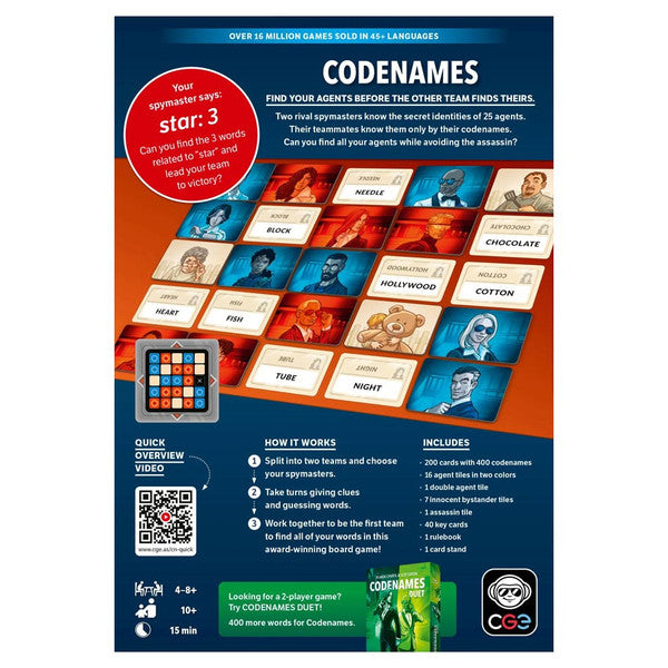 Codenames 2.0 | Odin's Place