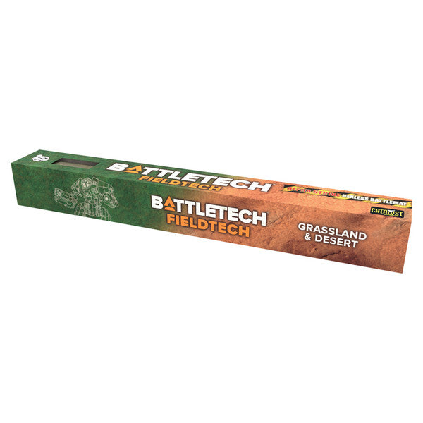 Battletech: Battle Mat - FieldTech Alpha Strike Grasslands/Desert | Odin's Place