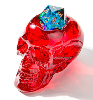 HYMGHO - D20 Skull Holder - Red | Odin's Place