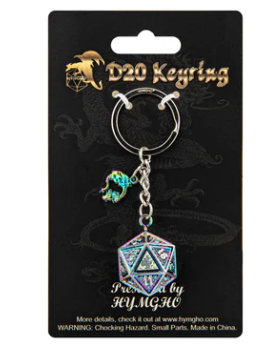 HYMGHO -D20 Keychain Behemoth - Rainbow | Odin's Place