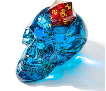 HYMGHO - D20 Skull Holder - Blue | Odin's Place