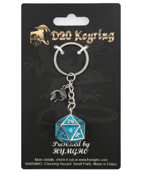 HYMGHO - D20 Keychain Draconis - Glow in the Dark | Odin's Place