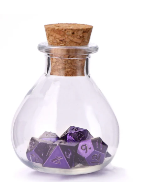 HYMGHO -Unseelie Mini RPG Dice set - purple | Odin's Place