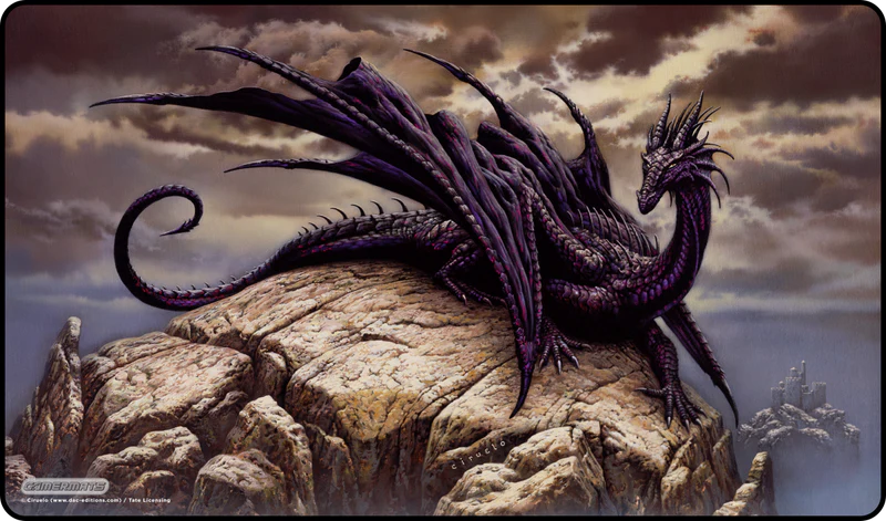 Gamermats Playmat: Dark Dsurion by Ciruelo | Odin's Place