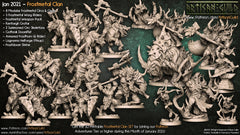 Dragon's Lair Printed Mini: Frostmetal Clan Set | Odin's Place