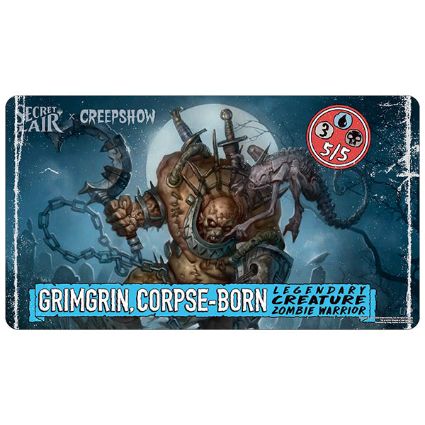 Ultra Pro D&D Cover Playmat: MTG  - Secret Lair October 2023 - Creepshow - Grimgrin, Corpseborn | Odin's Place