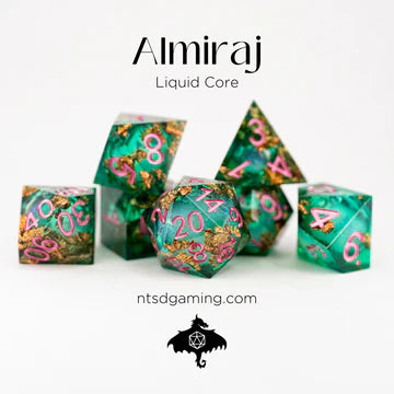 NTSD Liquid Core Dice Sets, Assorted Styles | Odin's Place