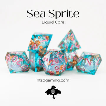 NTSD Liquid Core Dice Sets, Assorted Styles | Odin's Place
