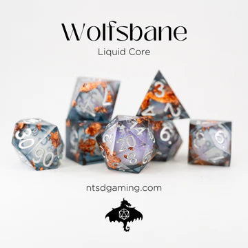 NTSD Liquid Core Dice Sets, Assorted Styles | Odin's Place