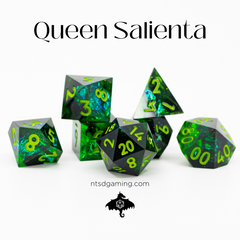 NTSD Sharp-Edged Dice in Test Tube, Assorted Styles | Odin's Place