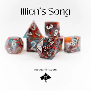 NTSD Sharp-Edged Dice in Test Tube, Assorted Styles | Odin's Place