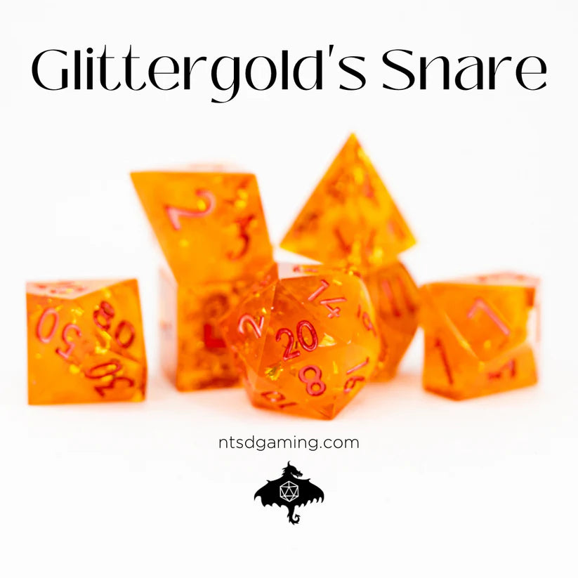 NTSD Sharp-Edged Dice in Test Tube, Assorted Styles | Odin's Place