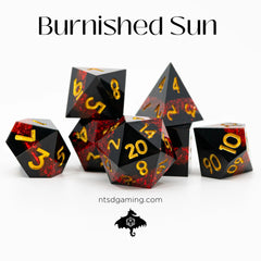 NTSD Sharp-Edged Dice in Test Tube, Assorted Styles | Odin's Place