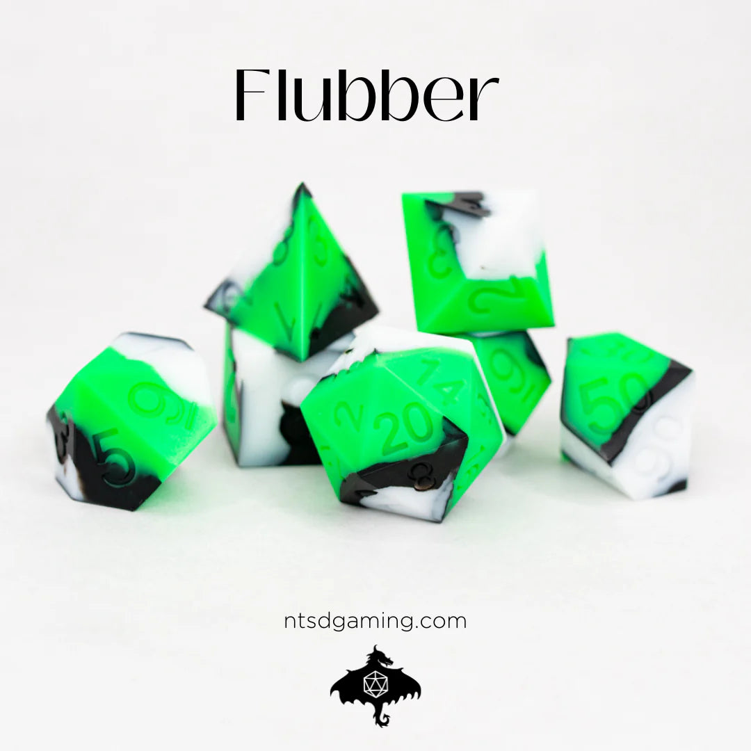 NTSD Silicone Dice in Tube, Assorted Styles | Odin's Place
