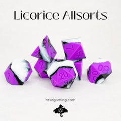 NTSD Silicone Dice in Tube, Assorted Styles | Odin's Place
