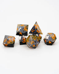 NTSD Sharp-Edged Dice in Test Tube, Assorted Styles | Odin's Place