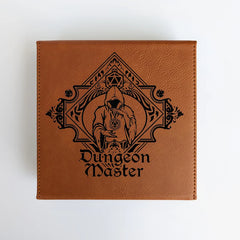 NTSD Gaming Vegan Leather Dice Box, Assorted Styles | Odin's Place