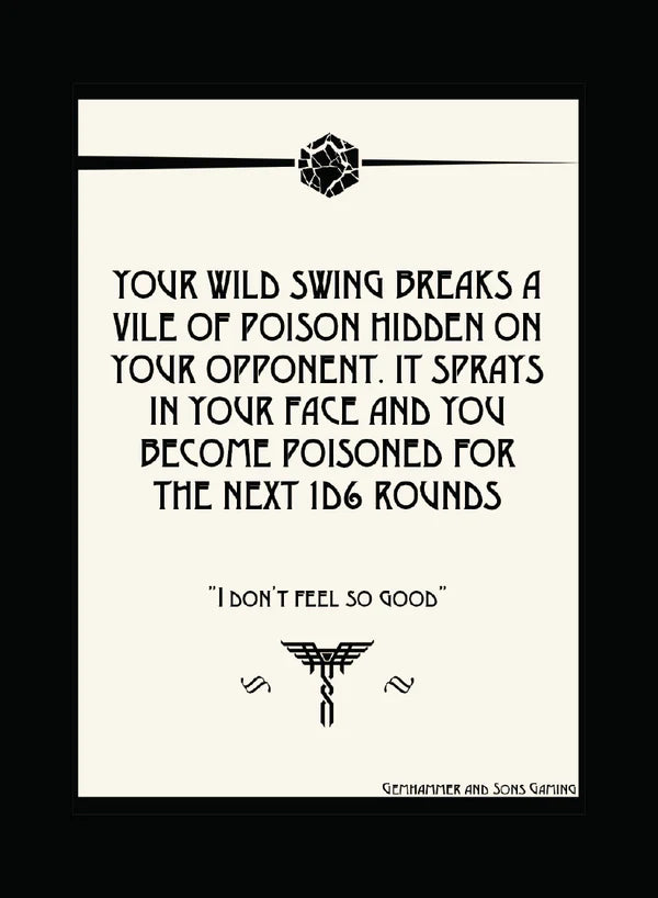 Gemhammer and Sons Deck of Blunders | Odin's Place