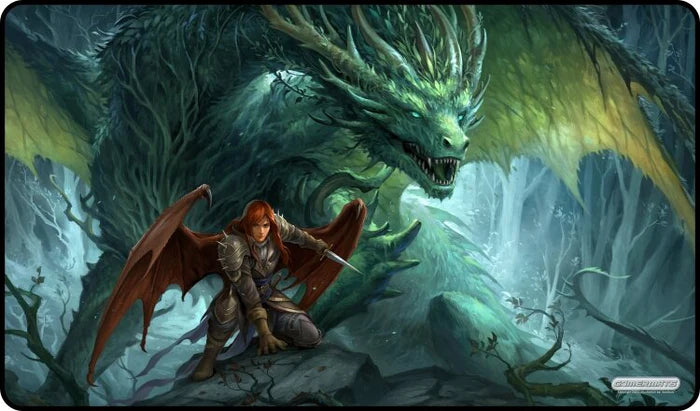 Gamer Mats Playmat: Denizen of the Forest Stitched | Odin's Place