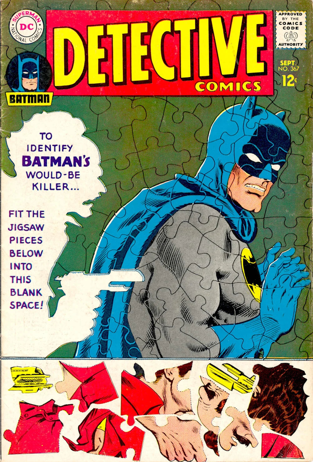 Detective Comics #367 DC Comics 1967 | Odin's Place