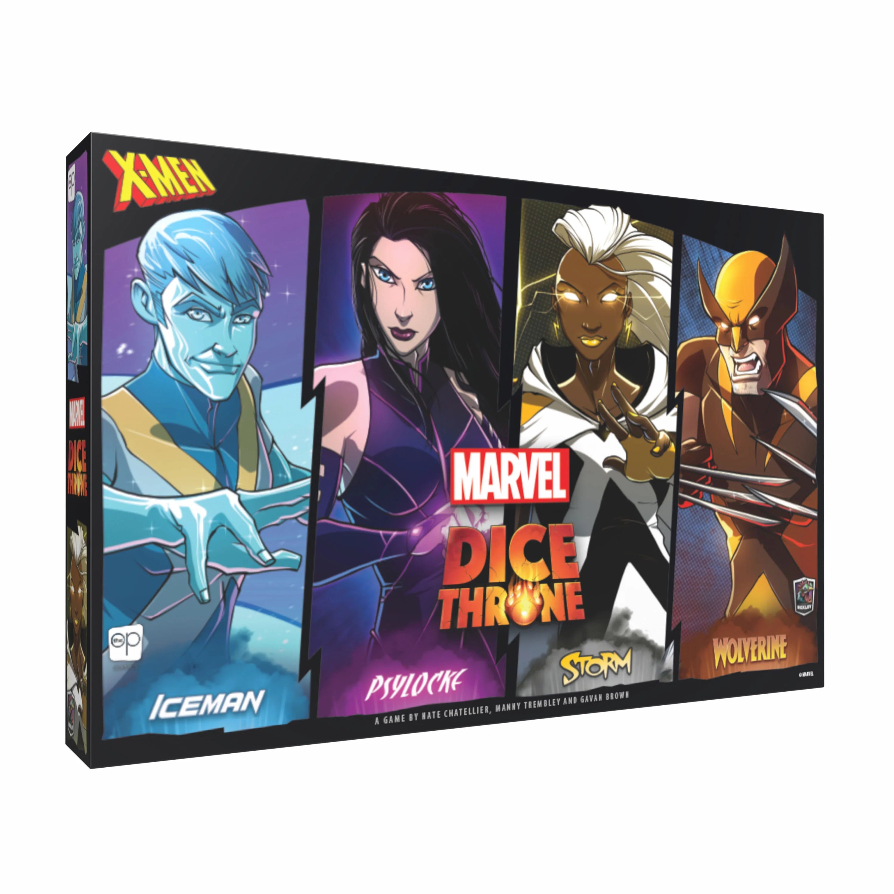 Marvel Dice Throne: X-Men Box 1 Fighters (Iceman, Psylocke, Storm, and Wolverine) | Odin's Place