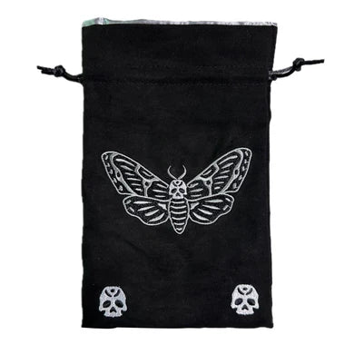 Black Oak Workshop Death's Head Moth Dice Bag | Odin's Place