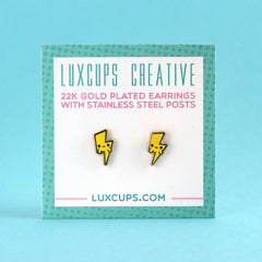 Lightning Bolt Earrings | Odin's Place